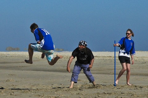 Schlagballturnier Spiekeroog Himmelfahrt 2011 (Foto: Hendrik Weber)
